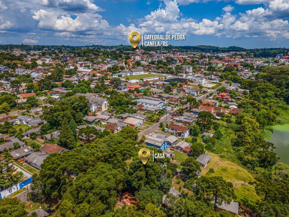 Minha Casa Em Canela 1 Villa Bagian luar foto
